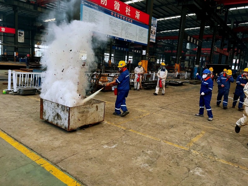 I-Eihe Steel Structure yenza umshini wokucisha umlilo 